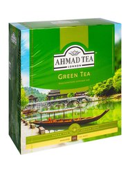 Чай Ahmad Tea Green Tea. Ахмад Зеленый чай в пакетиках