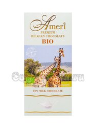 Ameri BIO Молочный шоколад 40% плитка 100 г