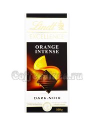 Шоколад Lindt Excellence Темный с кусочками апельсина и миндаля Плитка 100 г