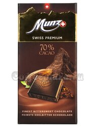 Munz Горький шоколад 70% какао 100 г