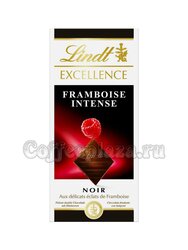 Шоколад в плитках Lindt Excellence Темный с малиной 100 г