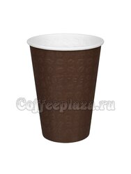 Стакан бумажный D.R.V. Coffee Touch 400 мл Коричневый (50 шт)