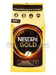 Кофе Nescafe Gold растворимый 900 г