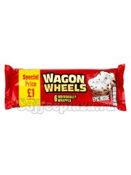 Бисквитное Печенье Wagon Wheels 228 гр