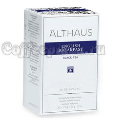Чай Althaus English Breakfast St. Andrews черный 20х1,75 гр