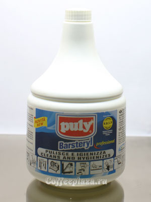 Средства для чистки и дезинфекции поверхности кофемашин  Puly Barsteril 1 литр