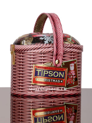 Чай Tipson Basket Christmas/Лукошко Рождество ж.б.100 гр