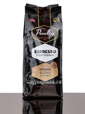 Кофе Paulig в зернах Espresso Fortissimo 250 гр