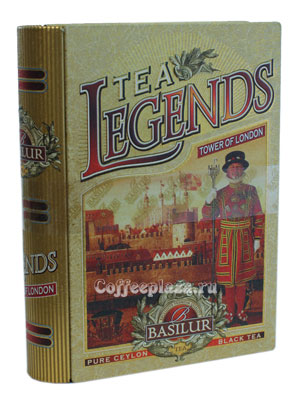 Чай Basilur Чайная книга Чайные легенды Лондонский Тауэр 100 гр