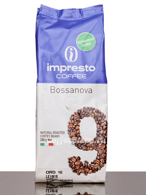 Кофе Impresto в зернах Bossanova 250 гр