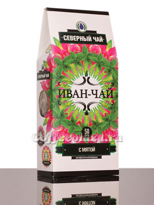 Северный чай Иван-Чай листовой ферментированный с мятой