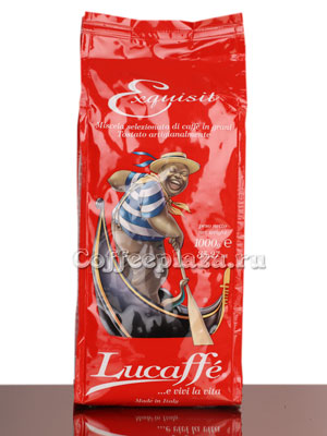 Кофе Lucaffe в зернах Exquisit 1 кг