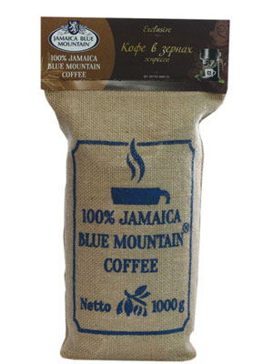 Кофе Jamaica Blue Mountain в зернах средней обжарки