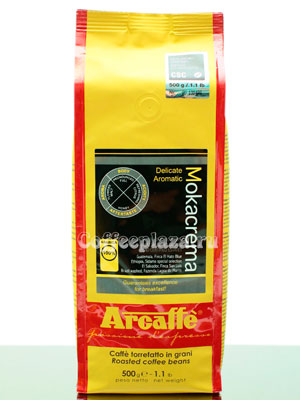 Кофе Arcaffe в зернах Mokacrema 500 гр