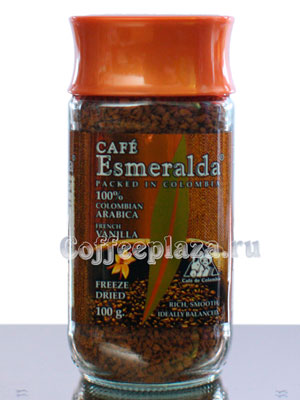 Кофе Cafe Esmeralda растворимый Французская Ваниль 100 гр