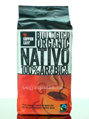 Кофе Goppion Caffe в зернах Biologico Organico Nativo 1кг