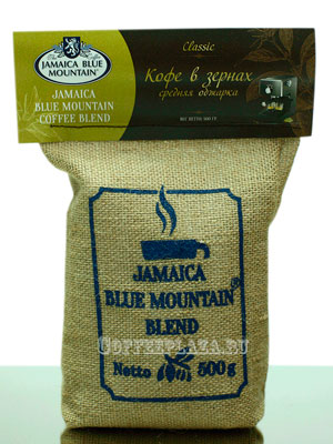 Кофе Jamaica Blue Mountain Blend в зернах 500 гр