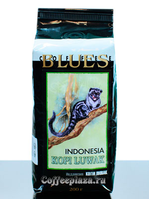 Кофе Kopi Luwak в зернах 200 гр