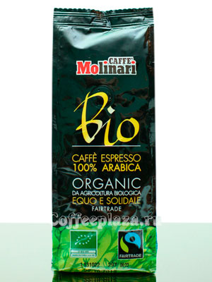 Кофе Molinari (Молинари)  молотый Bio Organic