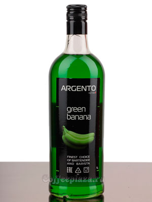 Сироп Argento Зеленый банан 1 л