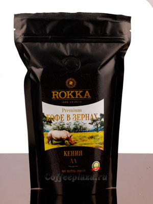 Кофе Rokka в зернах Кения АА 200 гр