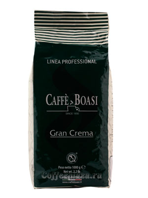 Кофе Boasi в зернах Gran Crema Professional