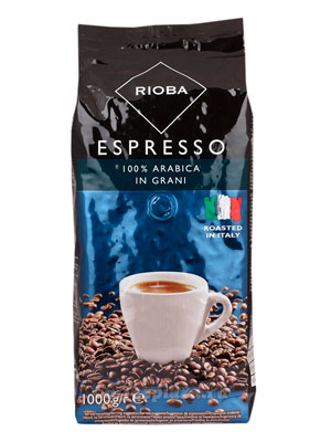 Кофе Rioba в зернах (Espresso) Platinum