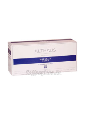 Чай Althaus для чайника Mountain Herbs 15x4гр
