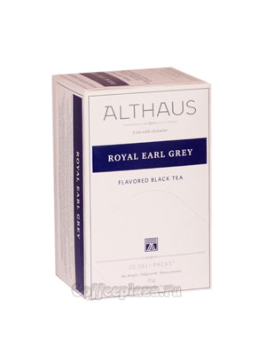 Чай Althaus Royal Earl Grey черный 20х1,75 гр пакет