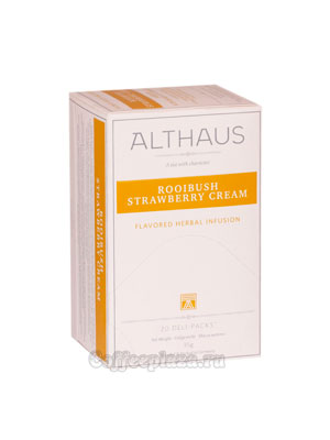 Чай Althaus Rooibush Strawberry Cream 20x1,7 гр