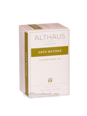 Чай Althaus Grun Matinee 20х1,75 гр