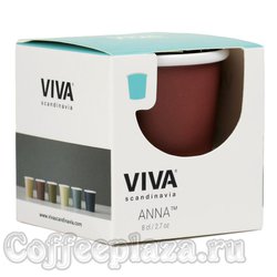 VIVA Anna Стакан 0,08 л (V70153) Бордо