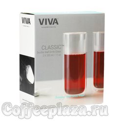 VIVA Classic Термобокал (комлект 2шт) 0,33 л (V37000) Прозрачный