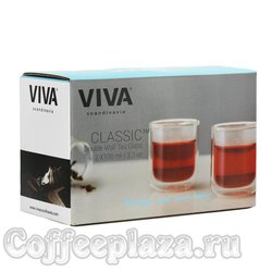 VIVA Classic Термобокал (комлект 2шт) 0,1 л (V37300) Прозрачный