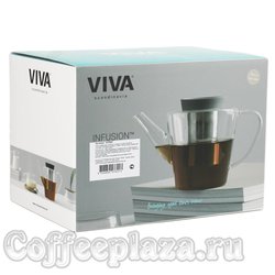 VIVA Infusion Чайник заварочный с ситечком 1 л (V27821) Хаки