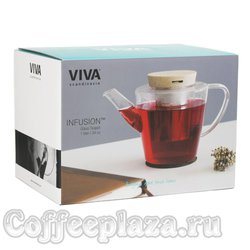 VIVA Infusion Чайник заварочный с ситечком 1 л (V74900) Прозрачный