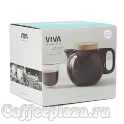 VIVA Jaimi Чайник заварочный с ситечком 0.65 л (V78602) Белый