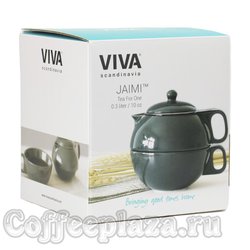 VIVA Jaimi Чайный набор на одну персону (2пр) 0.3 л (V79939) Темно-зеленый