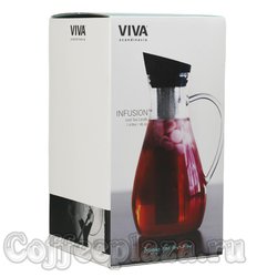 VIVA Infusion Графин с ситечком для чая 1.4 л (V30501) Прозрачный