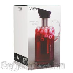 VIVA Infusion Графин с ситечком для чая 1.8 л (V71901) Прозрачный