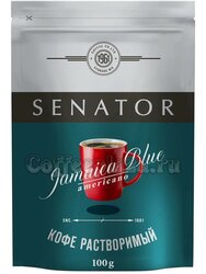 Кофе Senator натуральный растворимый сублимированный с добавлением молотого Americano 75 гр